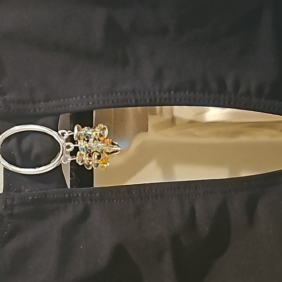 Black bathing suit with skirt coverup - Picture 7 of 11